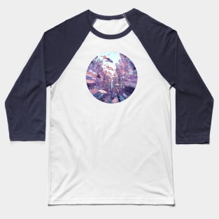 Underwater city in a bubble Baseball T-Shirt